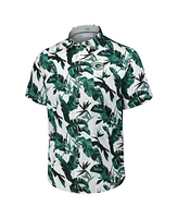 Tommy Bahama Men's Green Bay Packers Sunnyvale Blooms Camp Button-Up Shirt