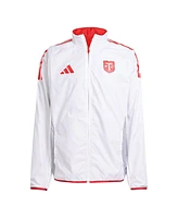 Adidas Men's Red/White Toronto Fc 2025 Anthem Reversible Full-Zip Jacket