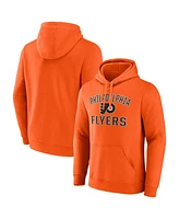 Fanatics Men's Orange Philadelphia Flyers Victory Arch Pullover Hoodie