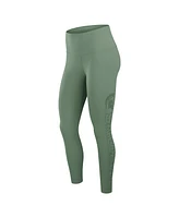 Nike Women's Sage Green Michigan State Spartans Zenvy Performance Leggings