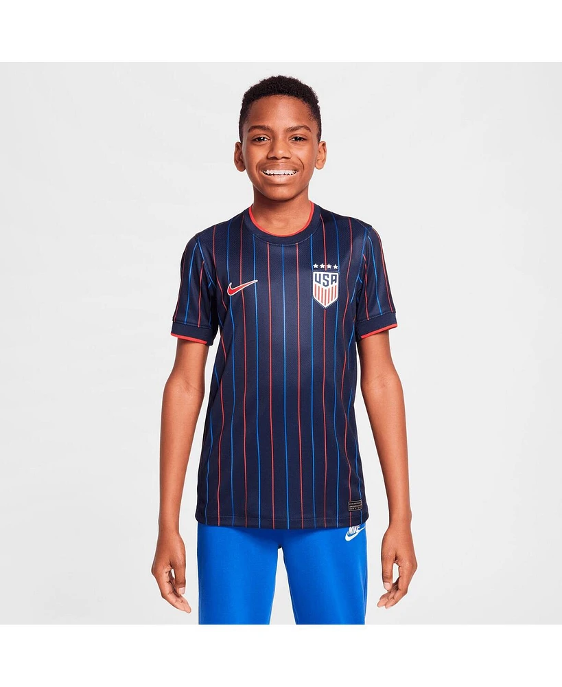 Nike Big Boys and Girls Navy Uswnt 2025 Away Replica Jersey