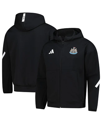 Adidas Men's Black Newcastle United 2025/26 Anthem Full-Zip Jacket