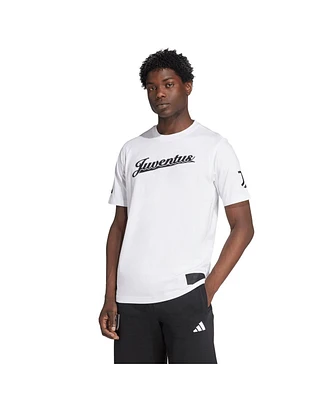 Adidas Men's White Juventus Us Pack T-Shirt