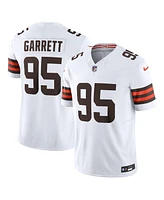 Nike Men's Myles Garrett White Cleveland Browns Vapor F.u.s.e. Limited Jersey