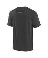 Fanatics Men's Charcoal Philadelphia Eagles Elements Weathered Tonal Future Ground T-Shirt