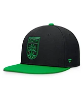 Fanatics Men's Black Austin Fc Sitter Snapback Hat