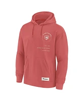Fanatics Men's Red Florida Panthers Future Ground Info Pullover Hoodie