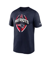 Nike Men's Navy New England Patriots Legend Icon Performance T-Shirt