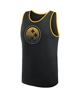 Logo Athletic Men's Black Pittsburgh Steelers Unmatched Success Tank Top