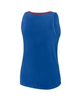 Logo Athletic Women's Royal Buffalo Bills Stellar Win V-Neck Tank Top