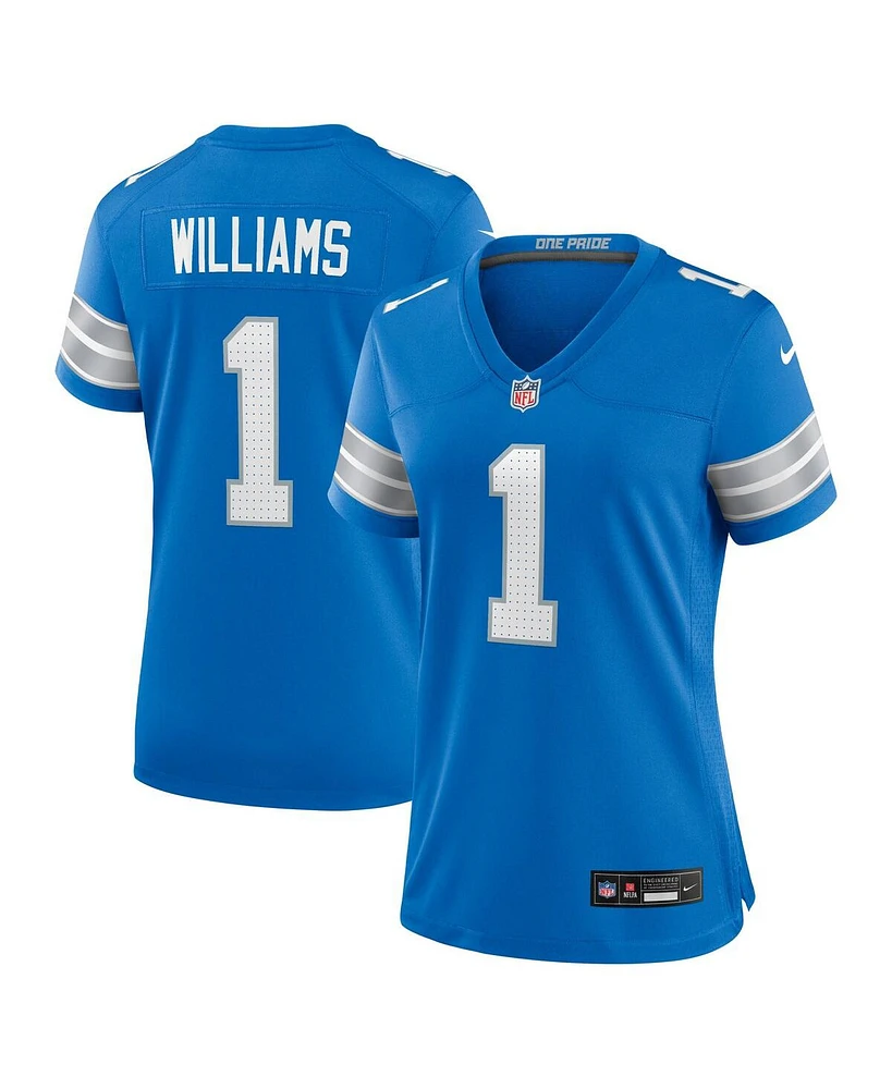 Nike Women's Jameson Williams Blue Detroit Lions Game Player Jersey