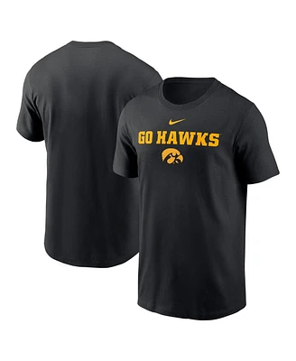 Nike Men's Black Iowa Hawkeyes 2025 Sideline Mantra Performance T-Shirt