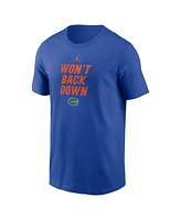 Jordan Men's Royal Florida Gators 2025 Sideline Mantra Performance T-Shirt