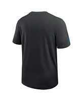Nike Men's Detroit Lions Sideline Uv Performance Coach T-Shirt