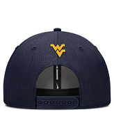 Nike Men's Navy West Virginia Mountaineers Rise Practice Adjustable Hat