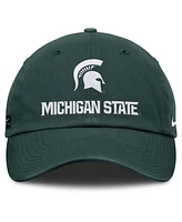Nike Men's Green Michigan State Spartans 2025 Sideline Club Adjustable Hat