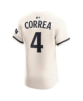 Nike Men's Carlos Correa Cream Minnesota Twins Alternate Elite Player Jersey