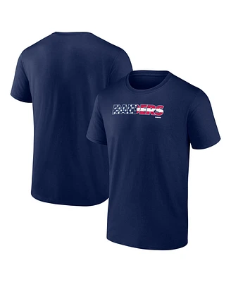 Logo Athletic Men's Navy Las Vegas Raiders Americana T-Shirt