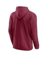 Fanatics Men's Burgundy Colorado Avalanche 2025 Stanley Cup Playoffs Breakout Fleece Pullover Hoodie