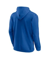 Fanatics Men's Blue Tampa Bay Lightning 2025 Stanley Cup Playoffs Breakout Fleece Pullover Hoodie