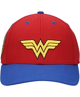 Lids Big Boys and Girls Red Wonder Woman Adjustable Hat