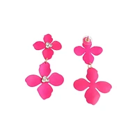 Sohi Maxi Floral Drop Earrings