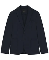 Boss by Hugo Men's Water-Repellent Packable Slim-Fit Blazer