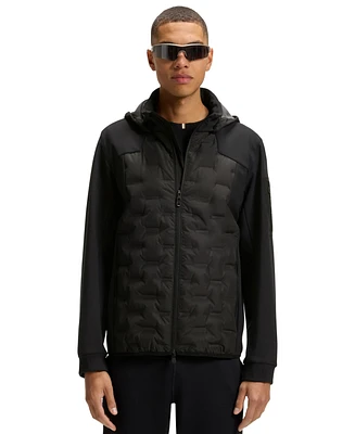 Boss by Hugo Boss Men's Down-Filled Welded Logo Jacket