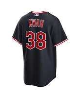 Nike Men's Steven Kwan Navy Cleveland Guardians Alternate Replica Jersey