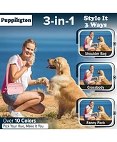 Puppington Walk Star Kit: 3-in-1 Dog Bag plus Matching 90 Refill Bags