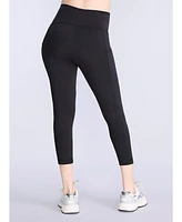 Motherhood Maternity High Waist Over the Belly Active Pocket Crop Legging - 2 Pack