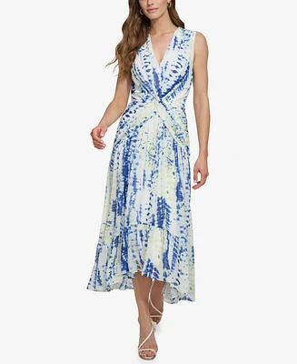 Dkny Women's Tie-Dyed Midi Dress