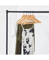 WeThinkStorage 20pk Premium Wood Hotel Quality Regular Hanger - Natural