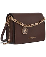 Karl Lagerfeld Paris Lourdes Crossbody with Chain Strap