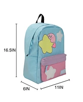 Kirby Stars 17” Pink & Blue Backpack