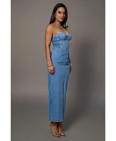 Jluxlabel Adana Denim Skirt
