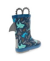 Western Chief Boys Shark Bolt Rain Boot