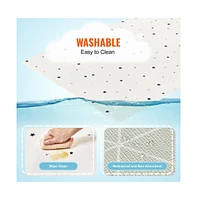 Slickblue Two-Sided Soft Baby Play Mat for Crawling and Activity Kids Floor Mat
