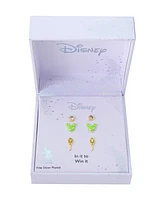 Disney Mickey Mouse Cubic Zirconia Tennis Earring Set