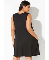 Swimsuits for All Women's Jordan Pocket Cover Up Dress