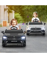 Mecale 12V Kids Ride on Car Mercedes-Benz Amg Cla 45 with Remote