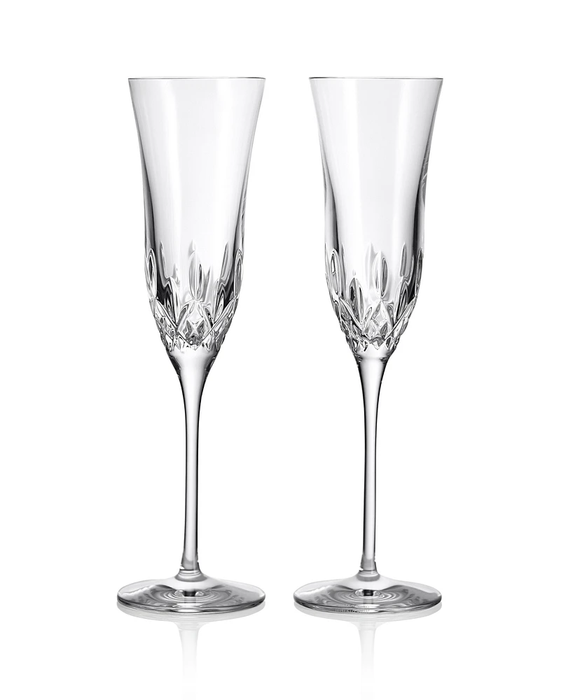Waterford Lismore Essence Flute 7.5 oz, Set of 2