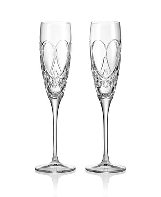 Waterford True Love Toasting Flute, Set of 2