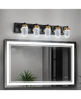 Flynama Vanity Lights With Led Bulbs For Bathroom Lighting
