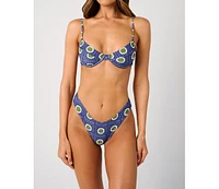 WeWoreWhat Women's Full Coverage Underwire Bikini Top