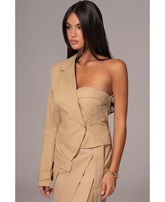 Jluxlabel Women's Amal One Shoulder Top