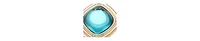 Sohi Geometric-Stone Stud Earrings
