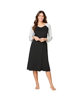 Dreams & Co. Women's Baseball Sleepshirt