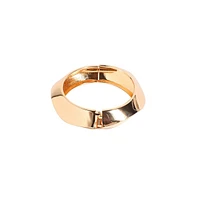 Sohi Metallic Wave Bangle Bracelet