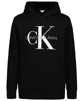 Calvin Klein Big Boys Old School Logo Pull On Hoodie